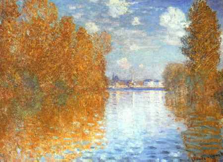 The Seine at Argenteuil, Autumn Effect