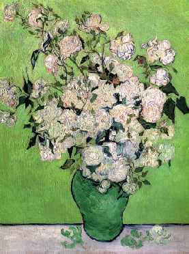 Vase with Pink Roses III
