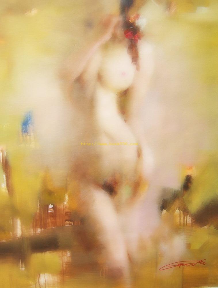 original impression nude oil painting #8