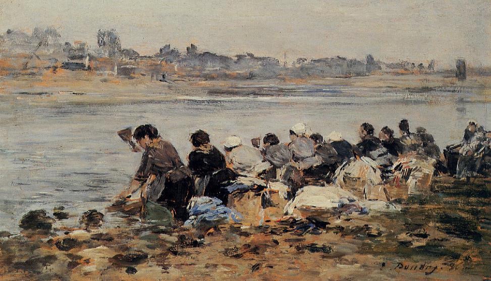 Laundresses on the Bankes of the Touques 12