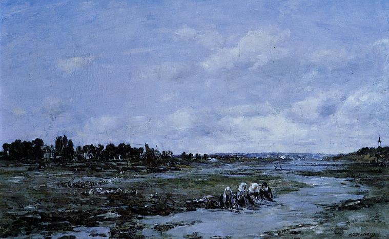 Le Faou, Laundresses on the Banks of the River