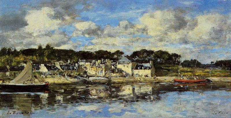 Le Faou, The Village and the Port on the River