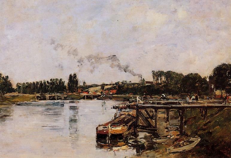 Saint-Valery-sur-Somme, the Abbeville Canal 1