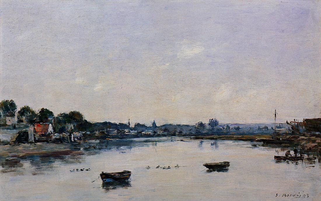 The Banks of the Touques 1