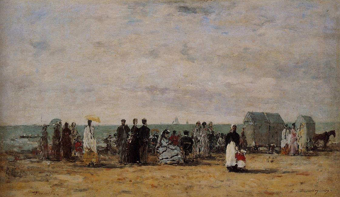 The Beach at Trouville 3