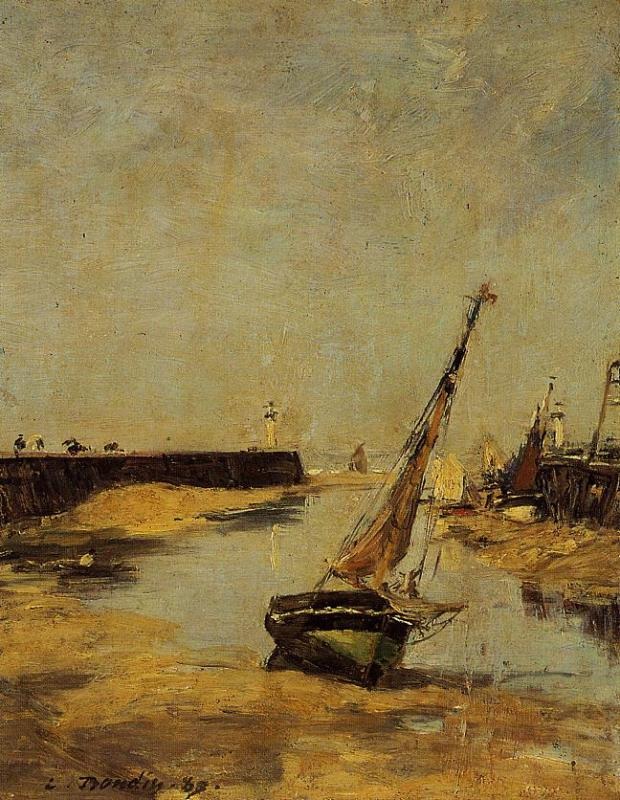 Trouville, the Jettys, Low Tide 3