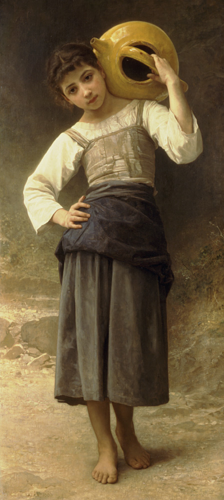 Jeune Fille Allant