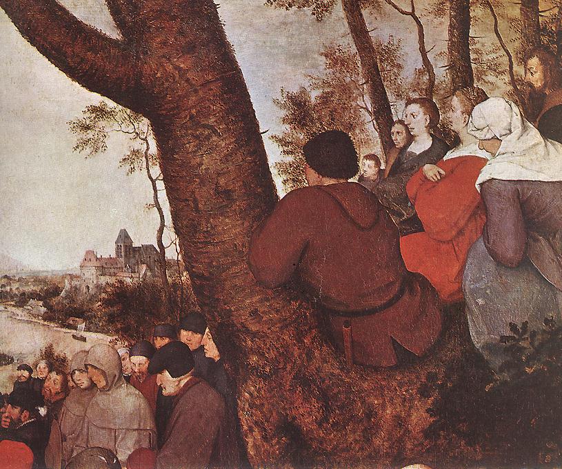 The Sermon of St John the Baptist (detail) 4