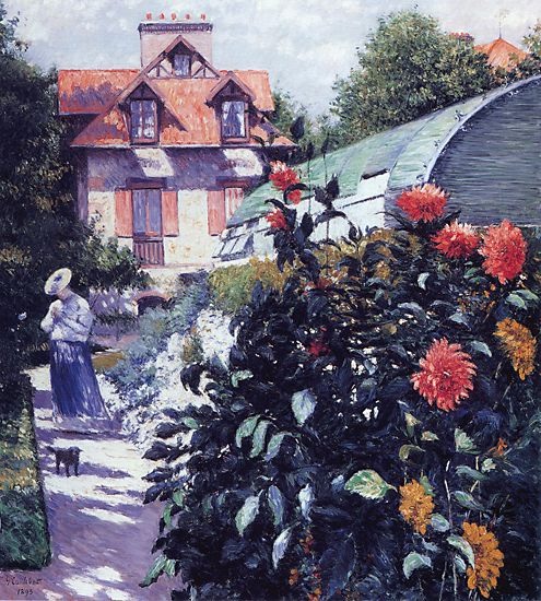 Dahlias - The Garden at Petit Gennevilliers