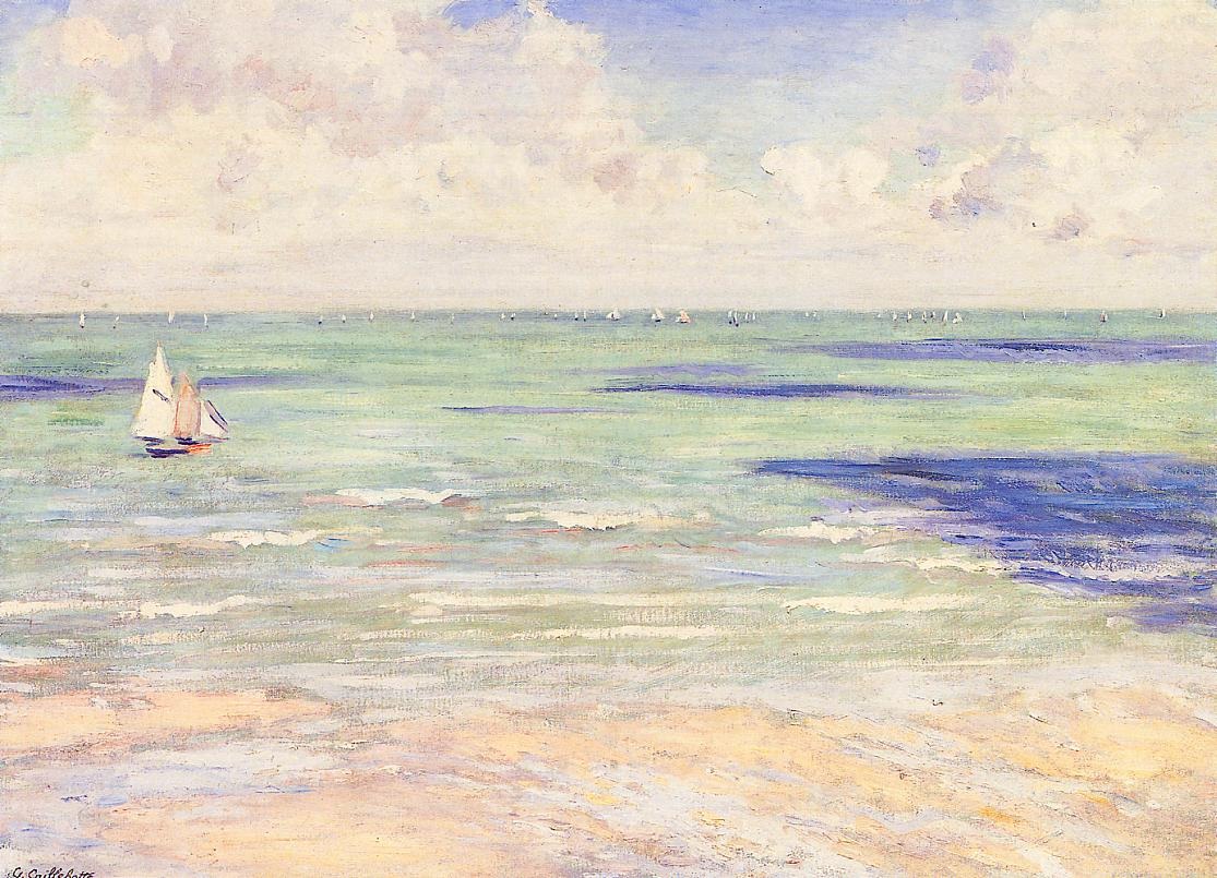 Seascape, Regatta at Villers