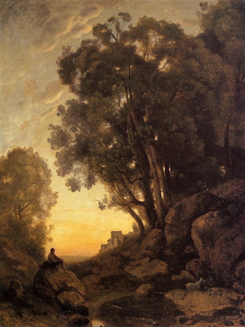 The Italian Goatherd, Evening