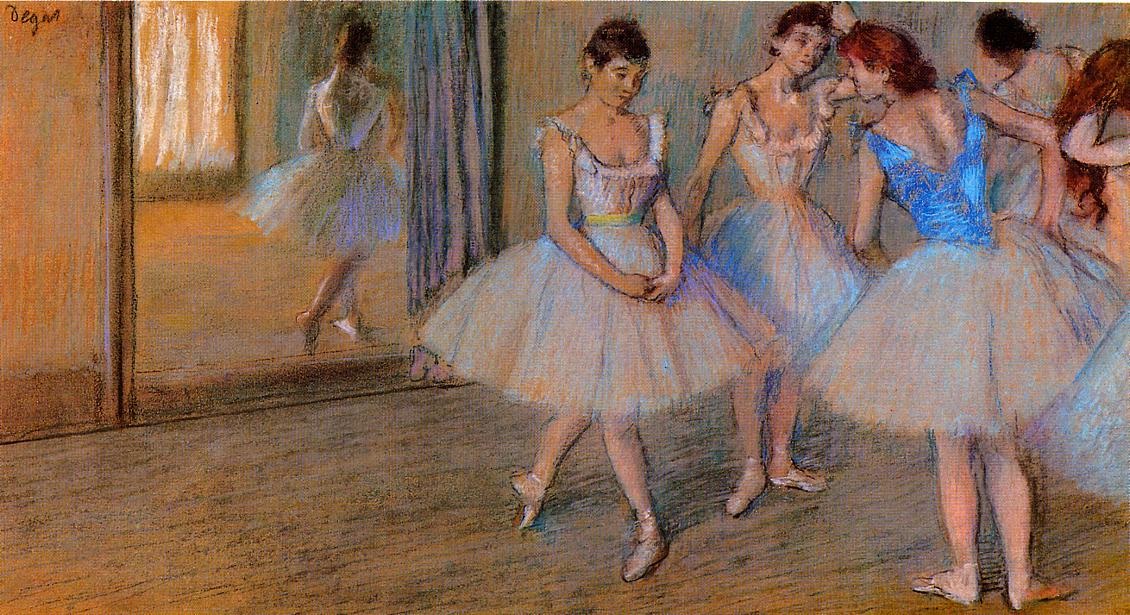 Dancers in a Studio 1