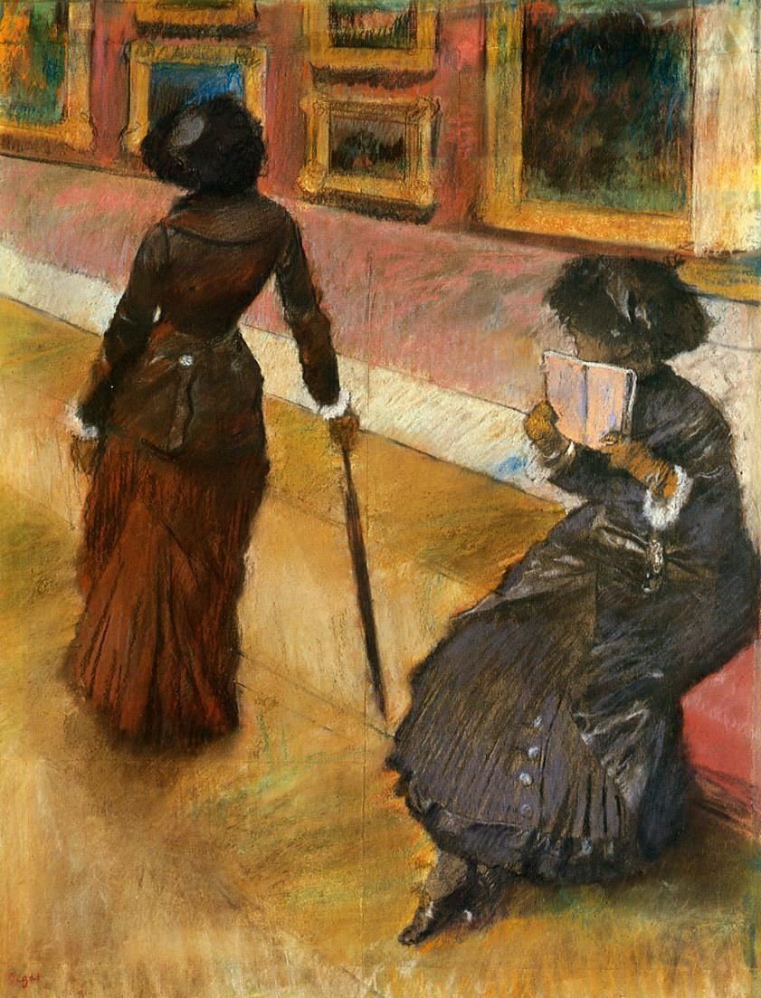 Mary Cassatt at the Louvre 2