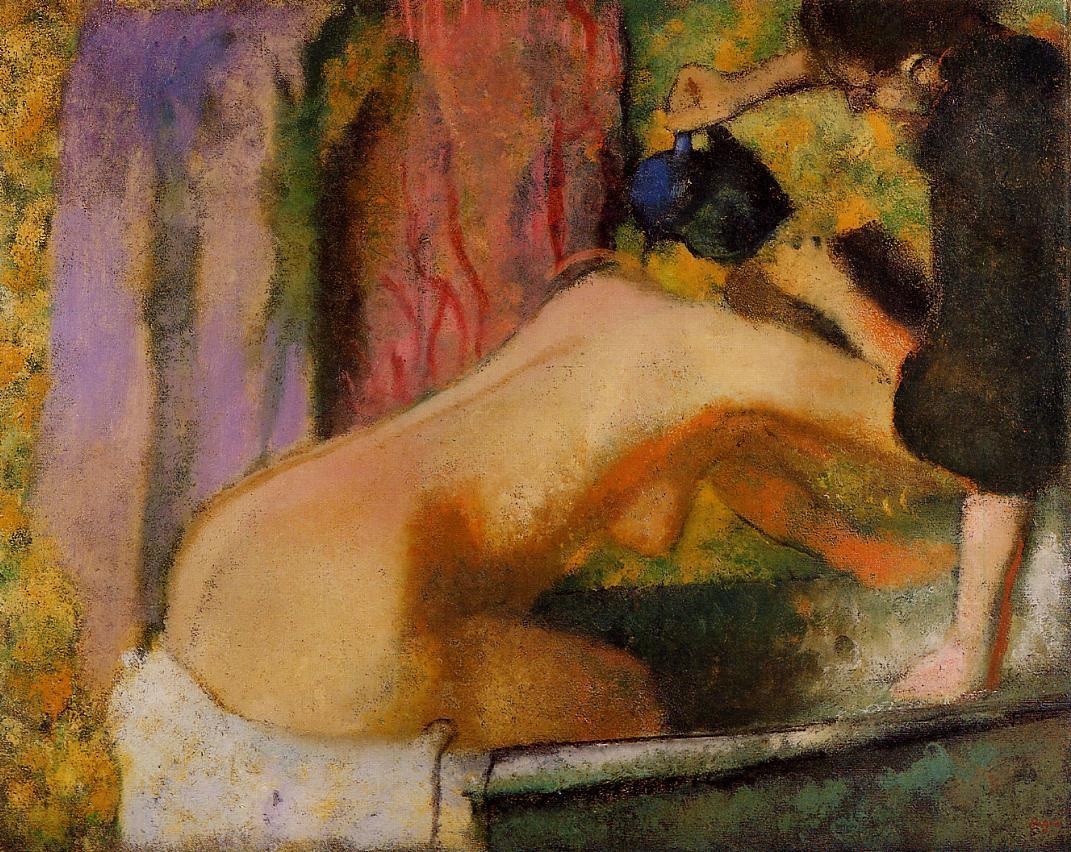 Woman at Her Bath