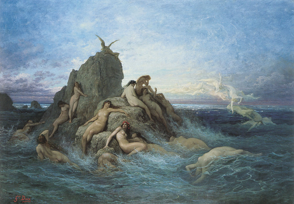 Les Naiades de la mer