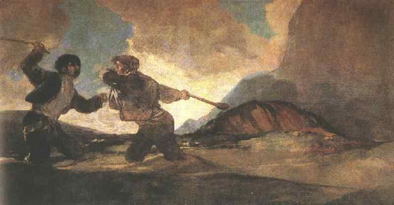 Duel with Clubs