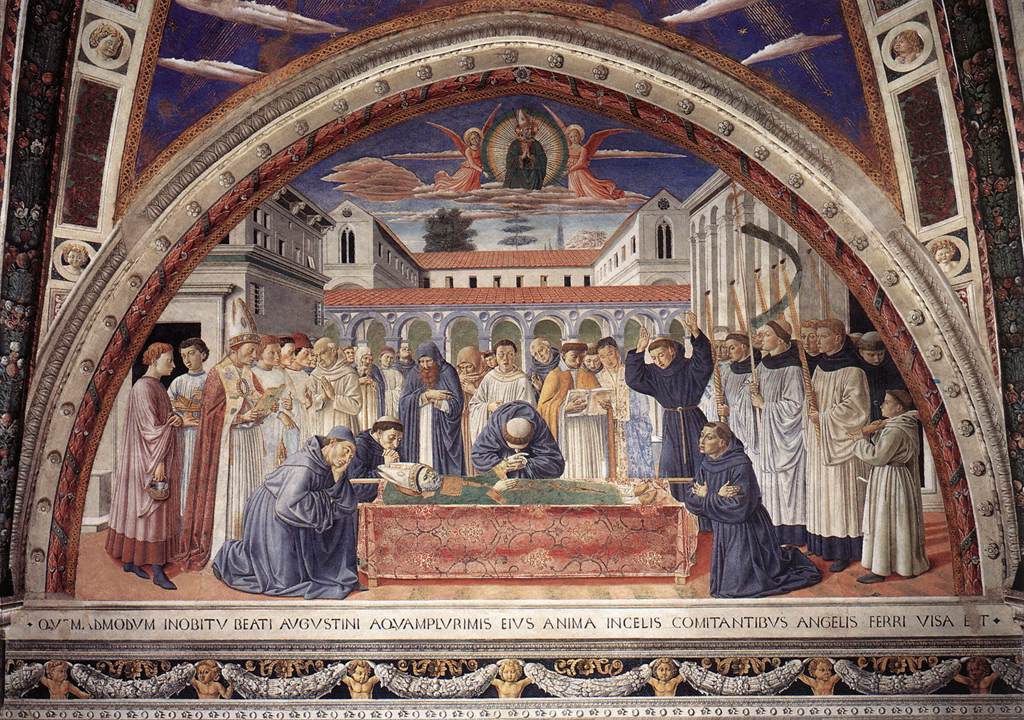 St Augustine Cycle - Funeral