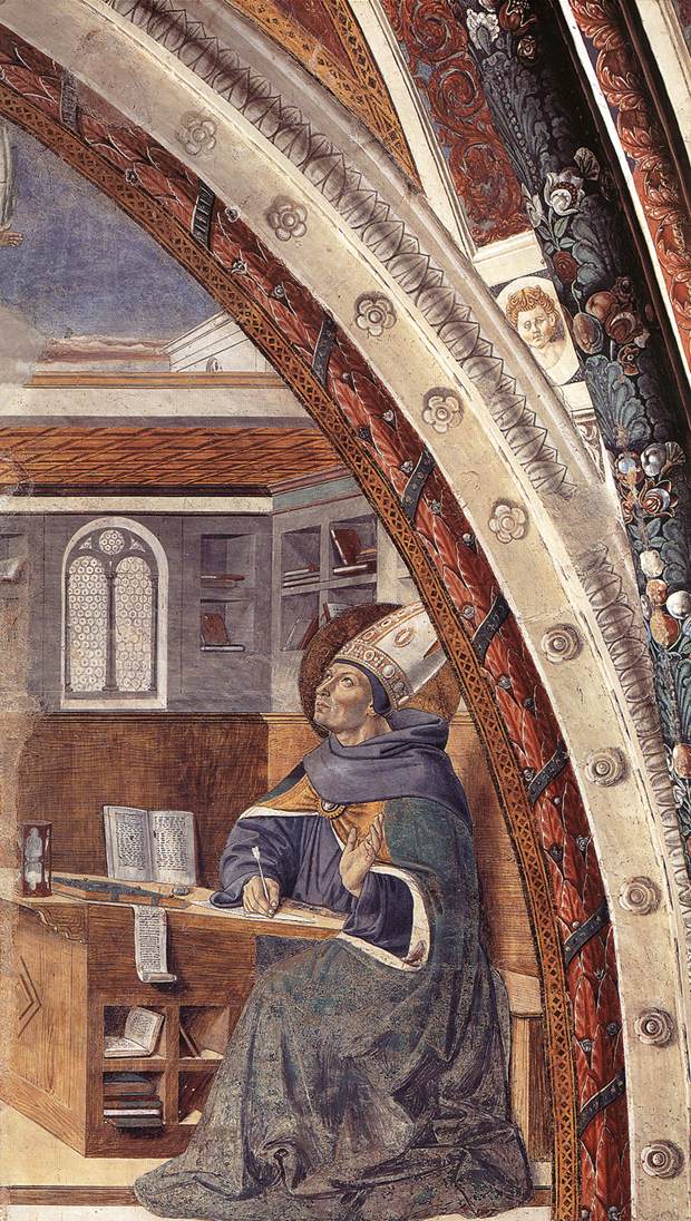 St Augustine Cycle - Vision of St Jerome