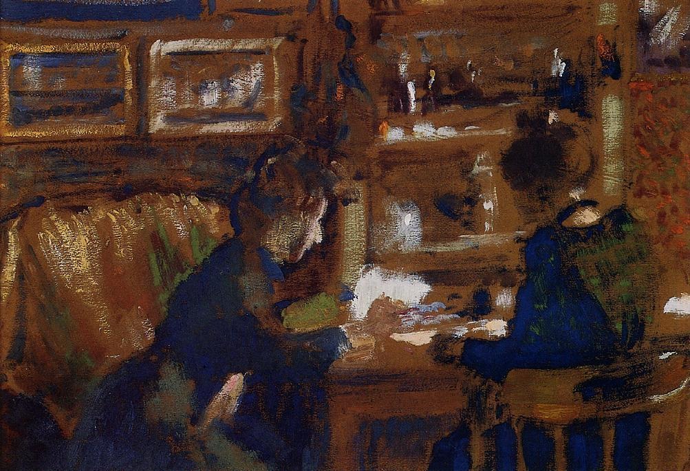 Two Women in an Interior