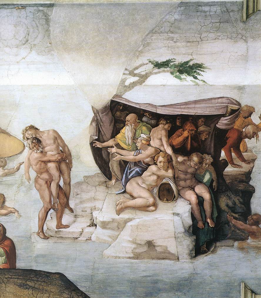 Genesis - 8 The Deluge (Detail) 3
