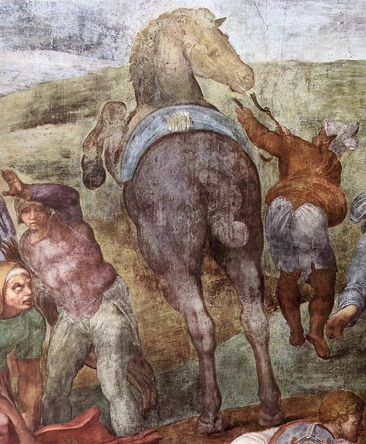 The Conversion of Saul (detail) 1