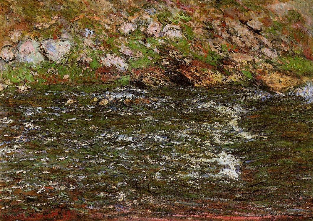 Rapids on the Petite Creuse at Freeselines