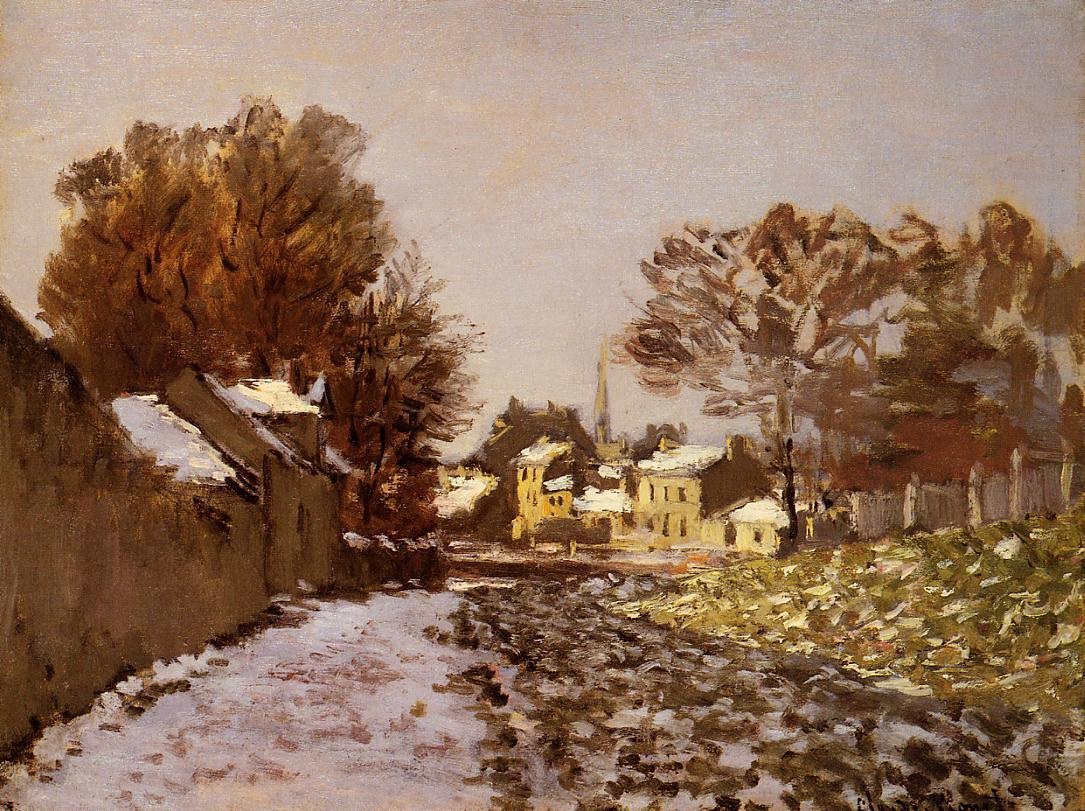 Snow at Argenteuil 1
