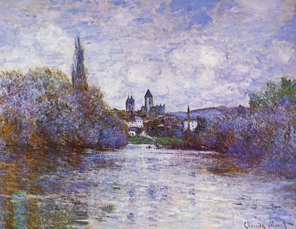 The Small Arm of the Seine at Vetheuil