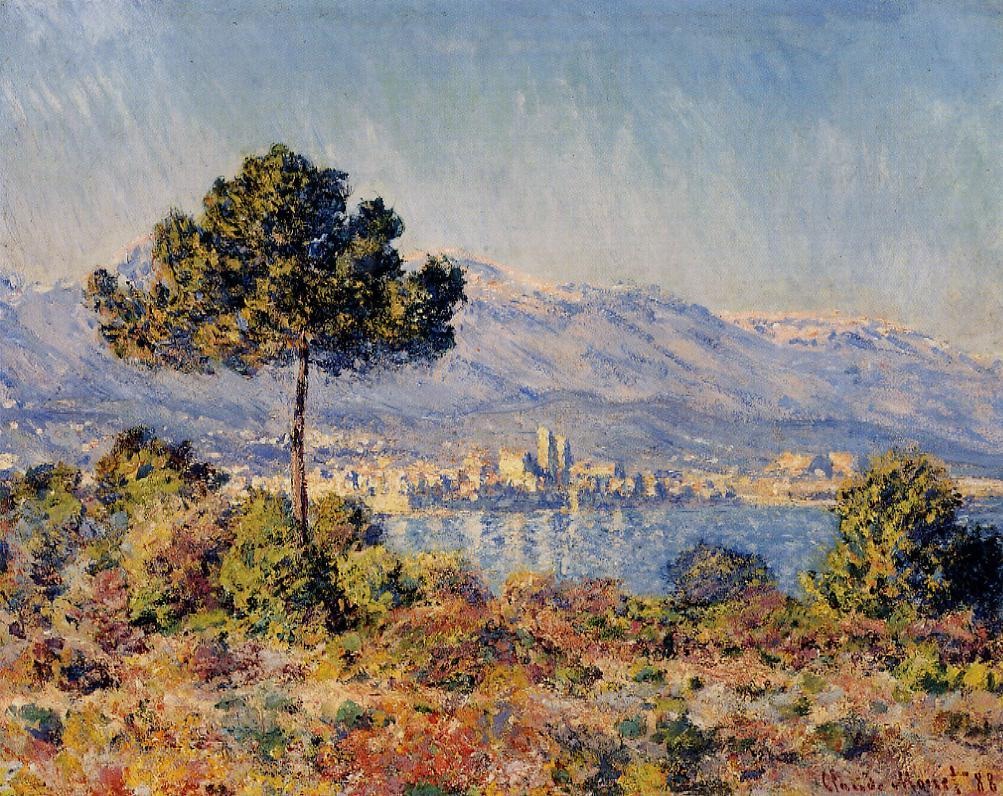 View of Antibes from the Notre-Dame