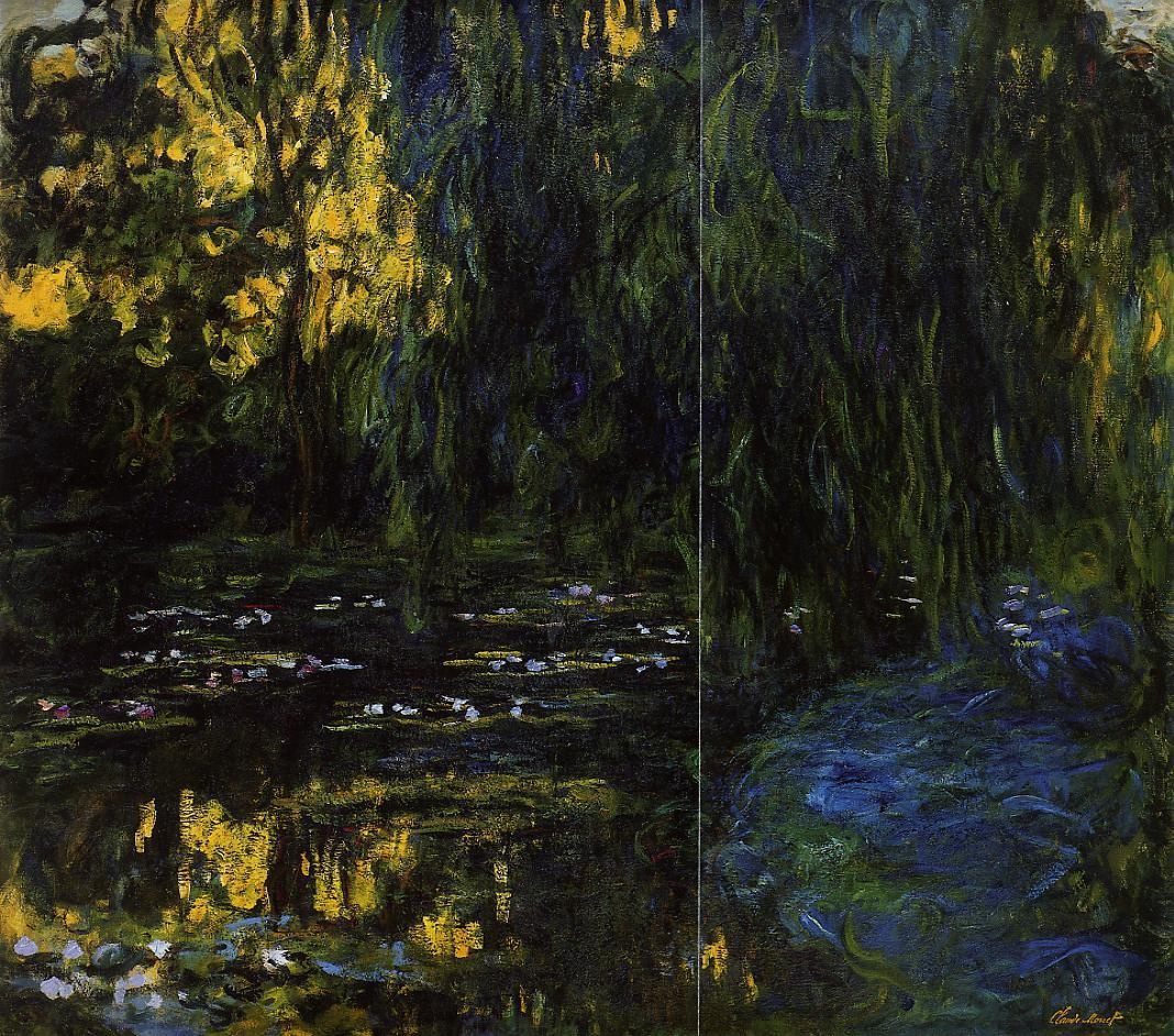 Weeping Willow and Water-Lily Pond 3