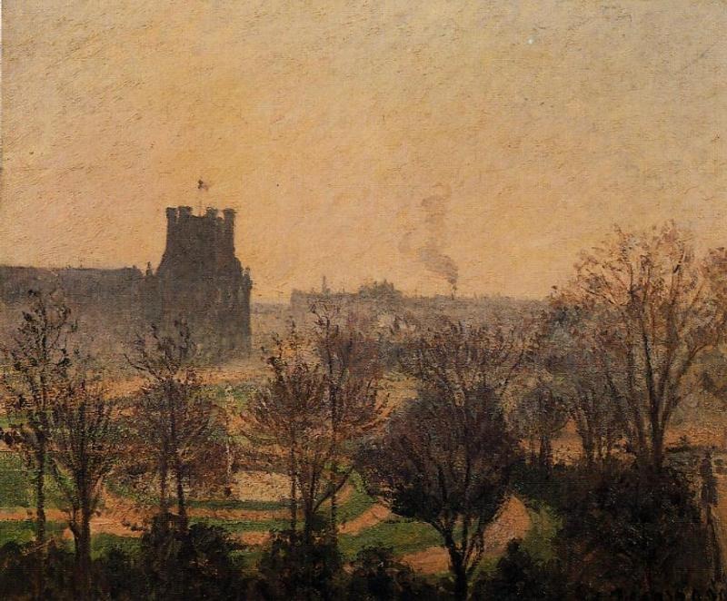 Garden of the Louvre - Fog Effect