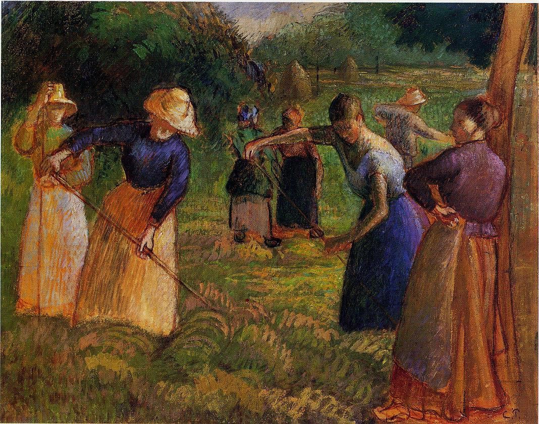 Haymaking at Eragny 2