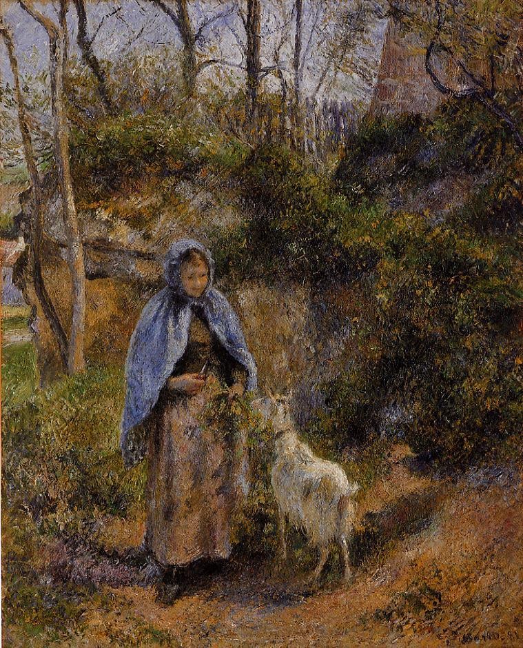 Peasant Woman with a Goat