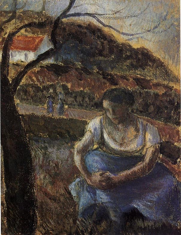 Seated Peasant Woman 1