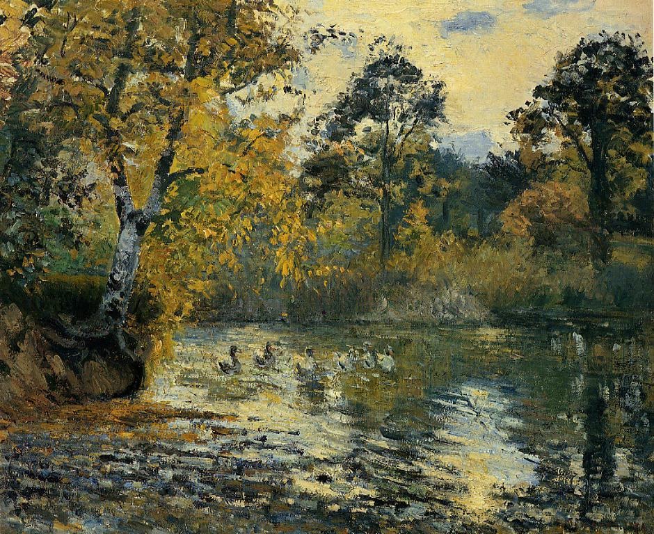The Pond at Montfoucault 1