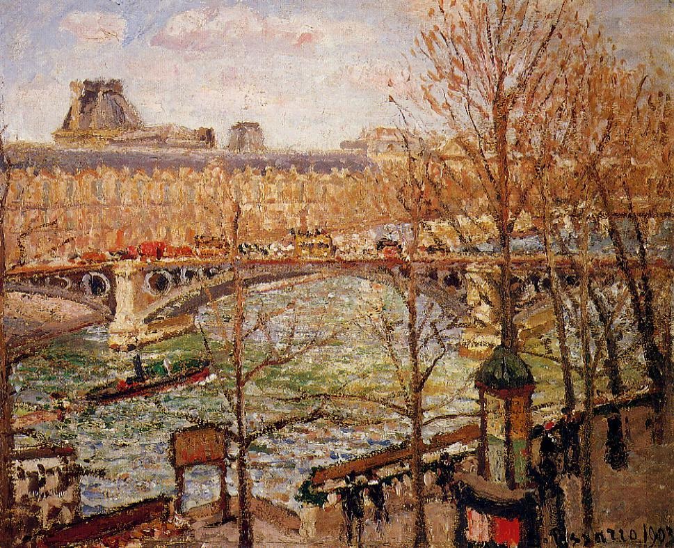 The Pont du Carrousel, Afternoon
