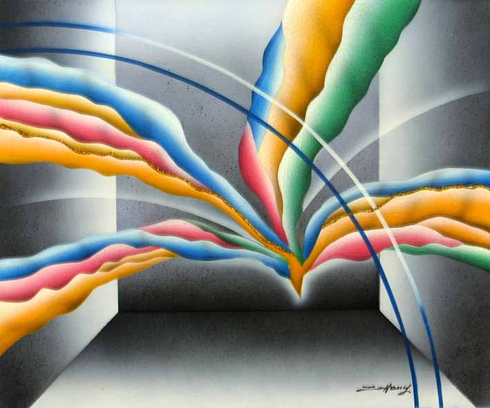 Fluttering Ribbons