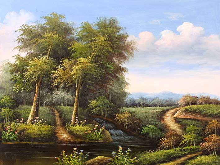 Path through Nature