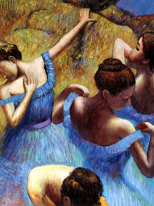 Blue Dancers