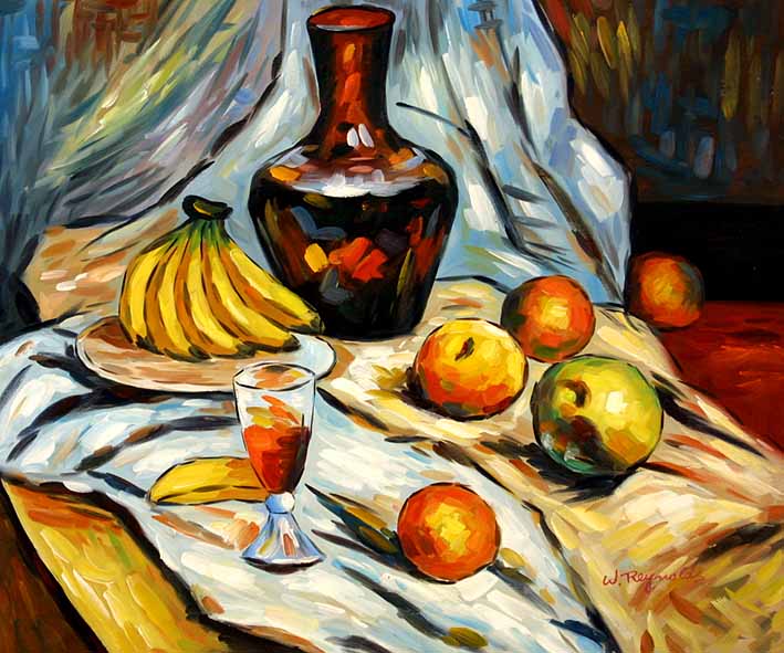 Still Life with Fruit Pieces