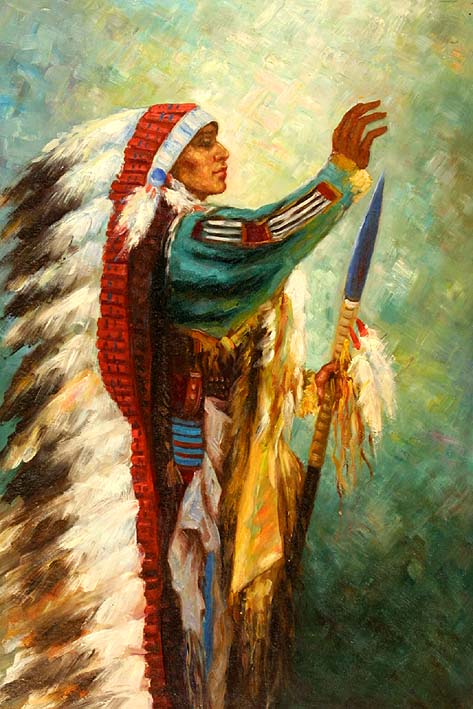 A Native American Fighter