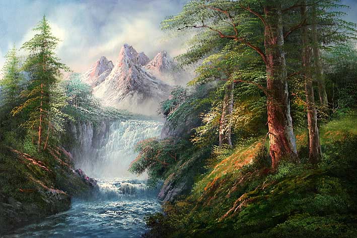 Waterfall Landscape