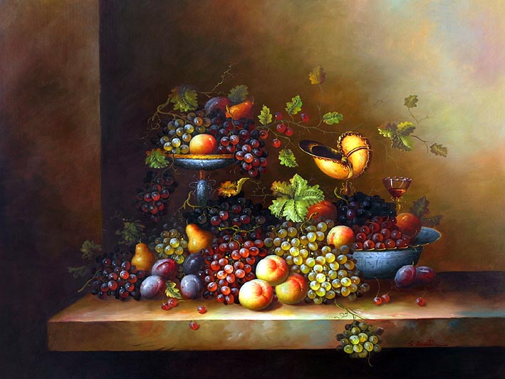 Classic Fruit Still Life