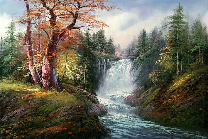 Waterfall Landscape
