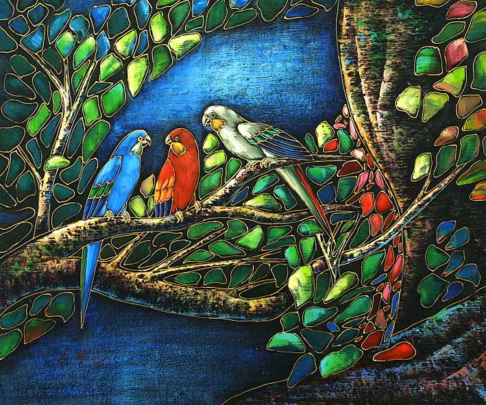 Small Tropical Birds