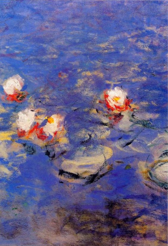Blue Water Lilies