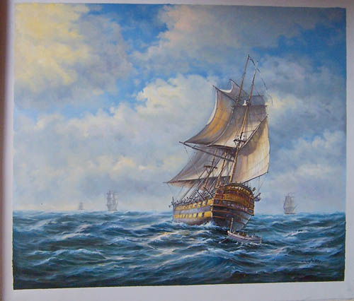 sail ship, warship , jalor