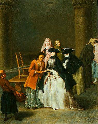A Fortune Teller At Venice 1756