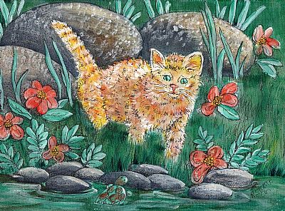 Caravaggio Oil Painting Reproductions- Rest on Flight to Egypt