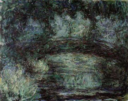 Oil Painting Reproduction of Monet- The Japanese Bridge